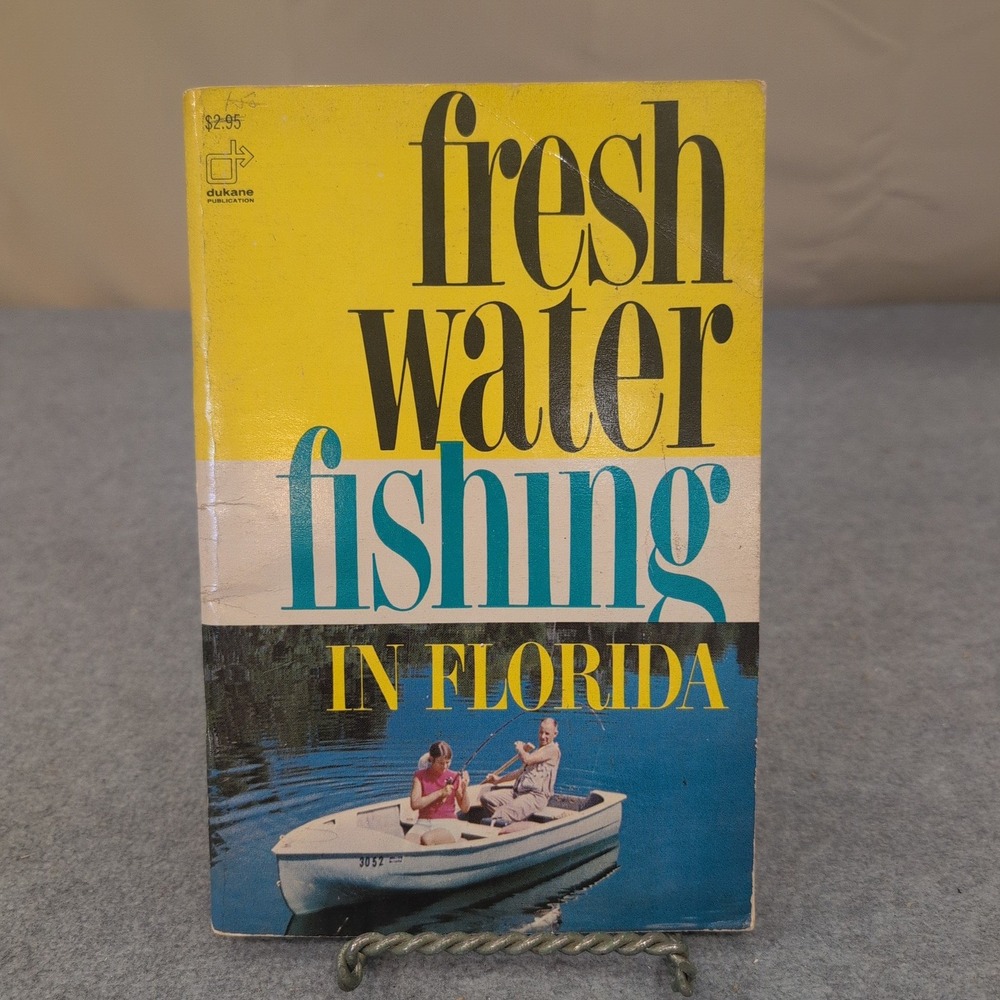 Fresh Water Fishing in Florida Charlie Harris Dukane Press 1970 - Picture 1 of 4